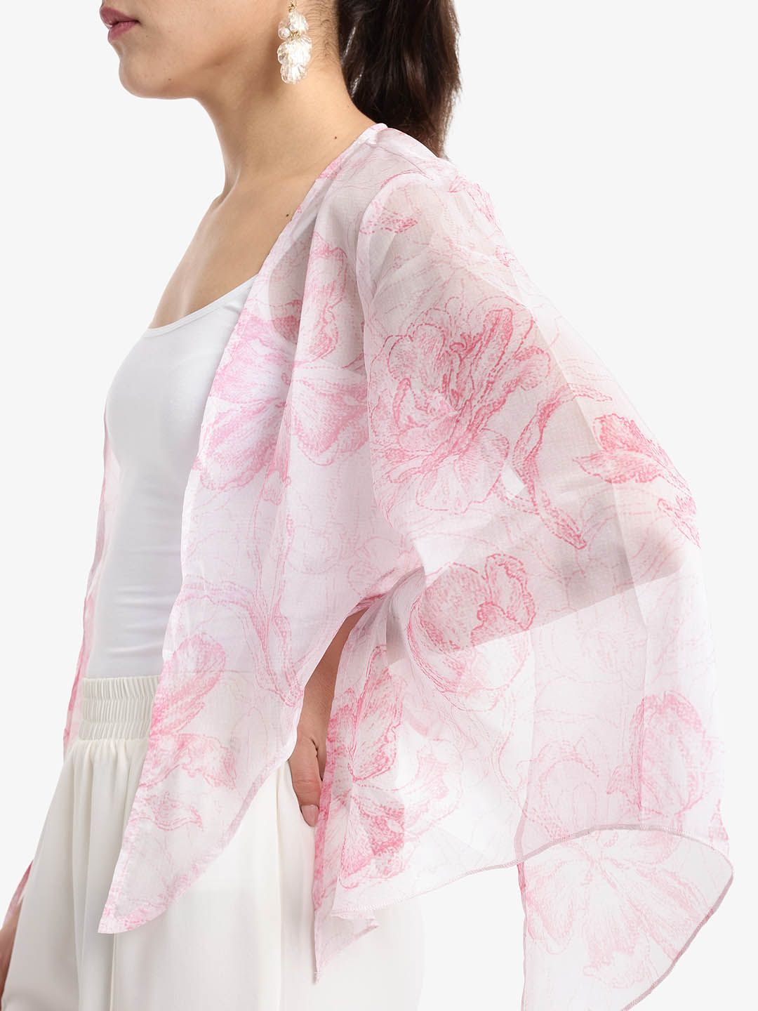 RAREISM Women Printed Shrug