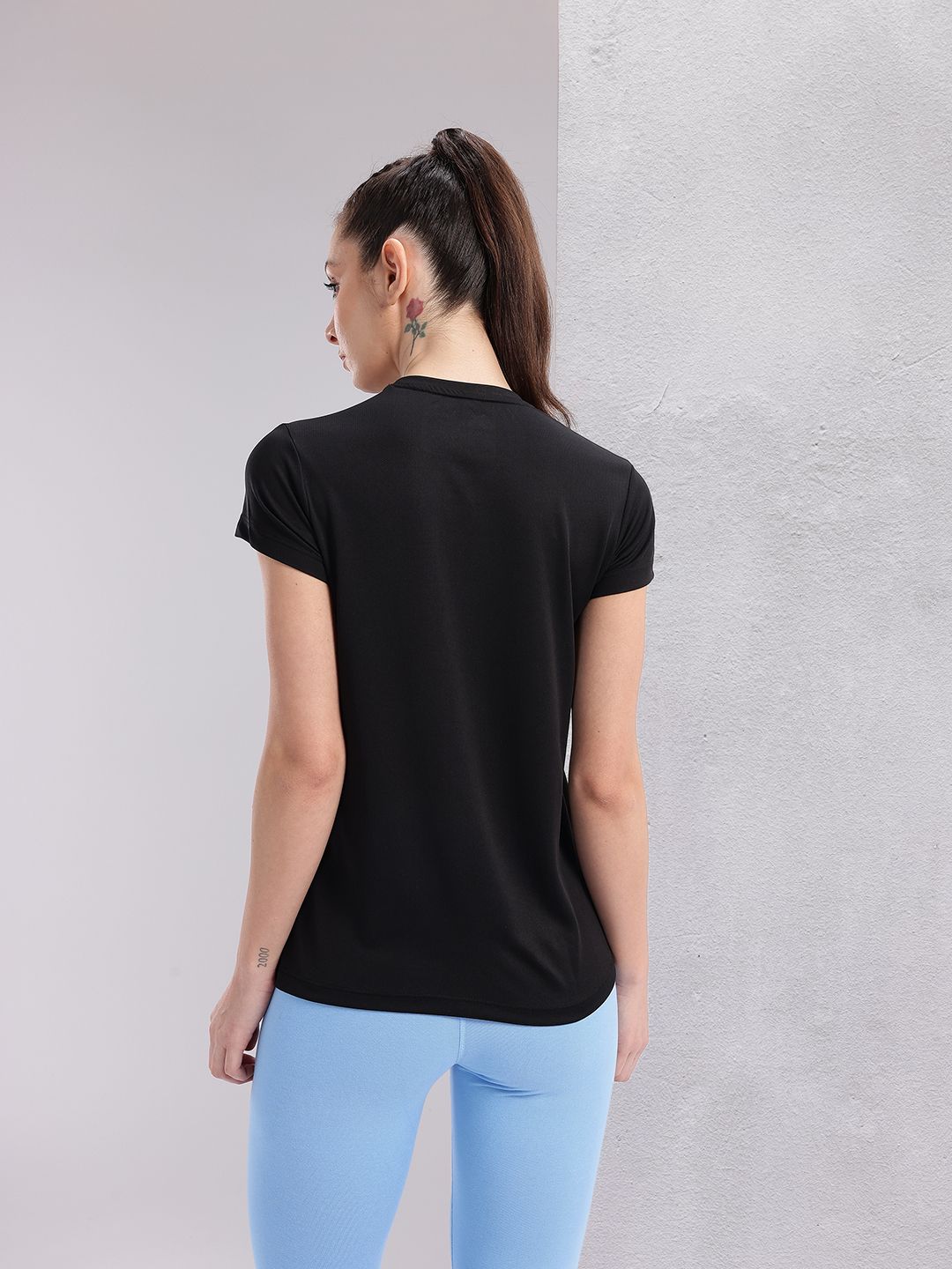 HRX by Hrithik Roshan Couple Tee Collection Brand Logo Print Rapid-Dry Running T-shirt