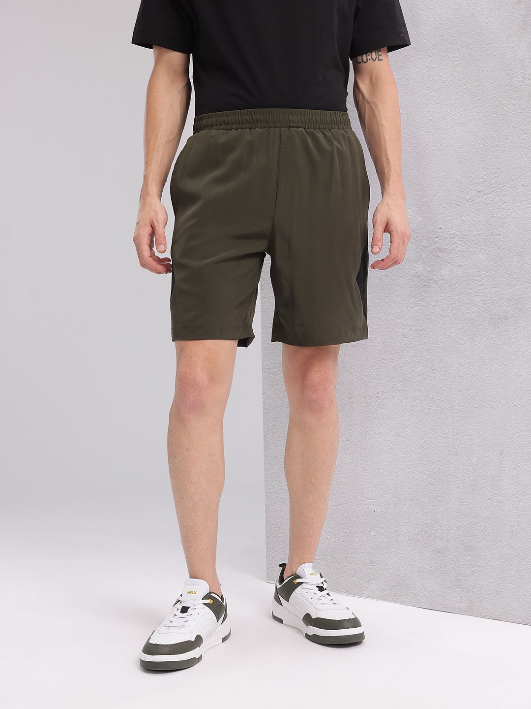 HRX by Hrithik Roshan Men Striped Lifestyle Shorts