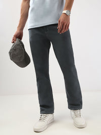Urbano Fashion Men Straight Fit Mid-Rise Stretchable Jeans