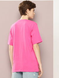 DILLINGER Printed Oversized Pure Cotton T-shirt