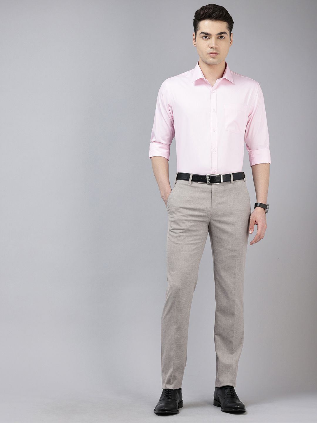 Park Avenue Men Slim Fit Formal Trousers