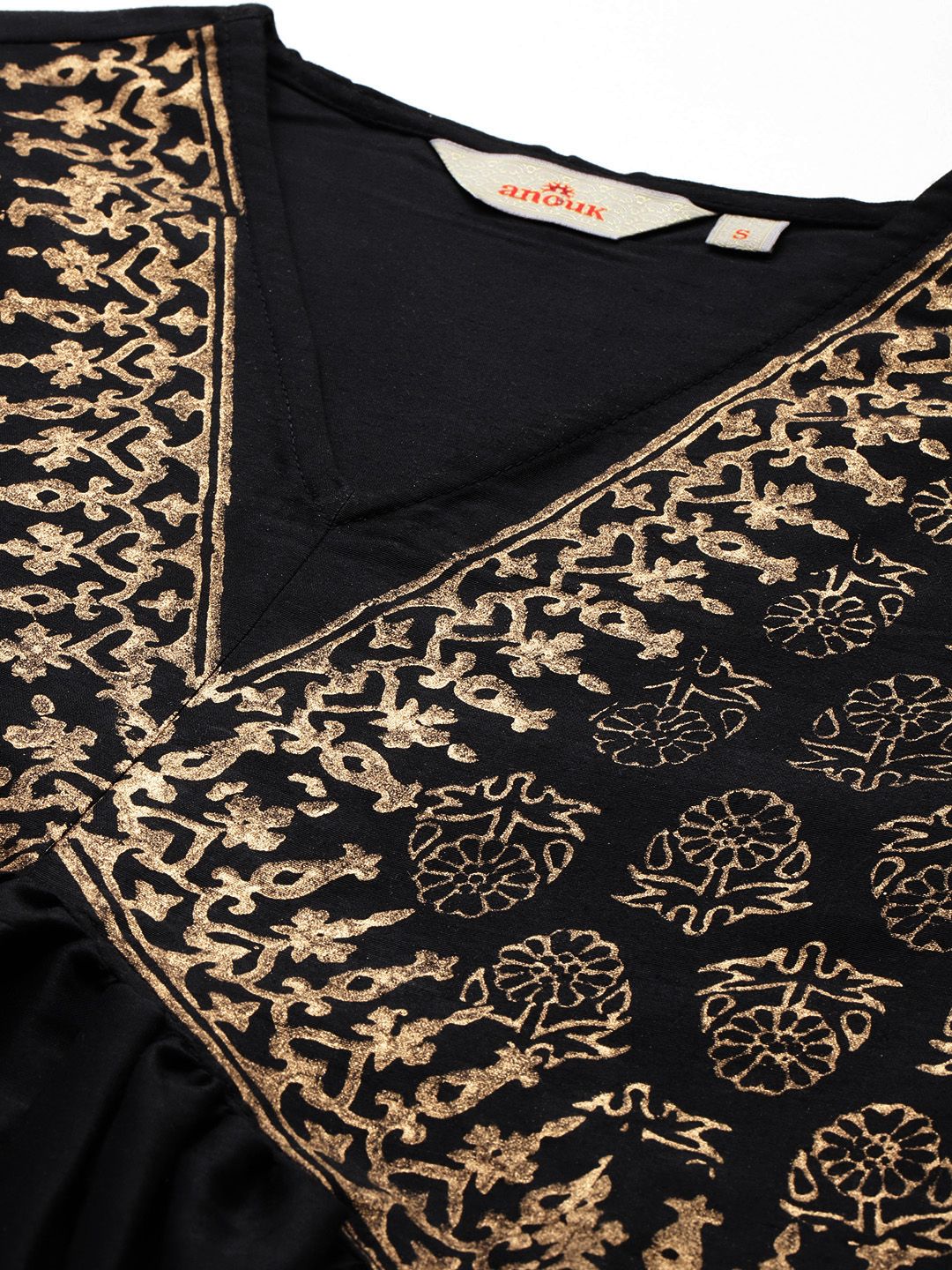 Anouk Ethnic Motifs Print Empire Kurta