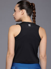 HRX by Hrithik Roshan Performancebonded Sleeveless Rapid-Dry Training T-shirt