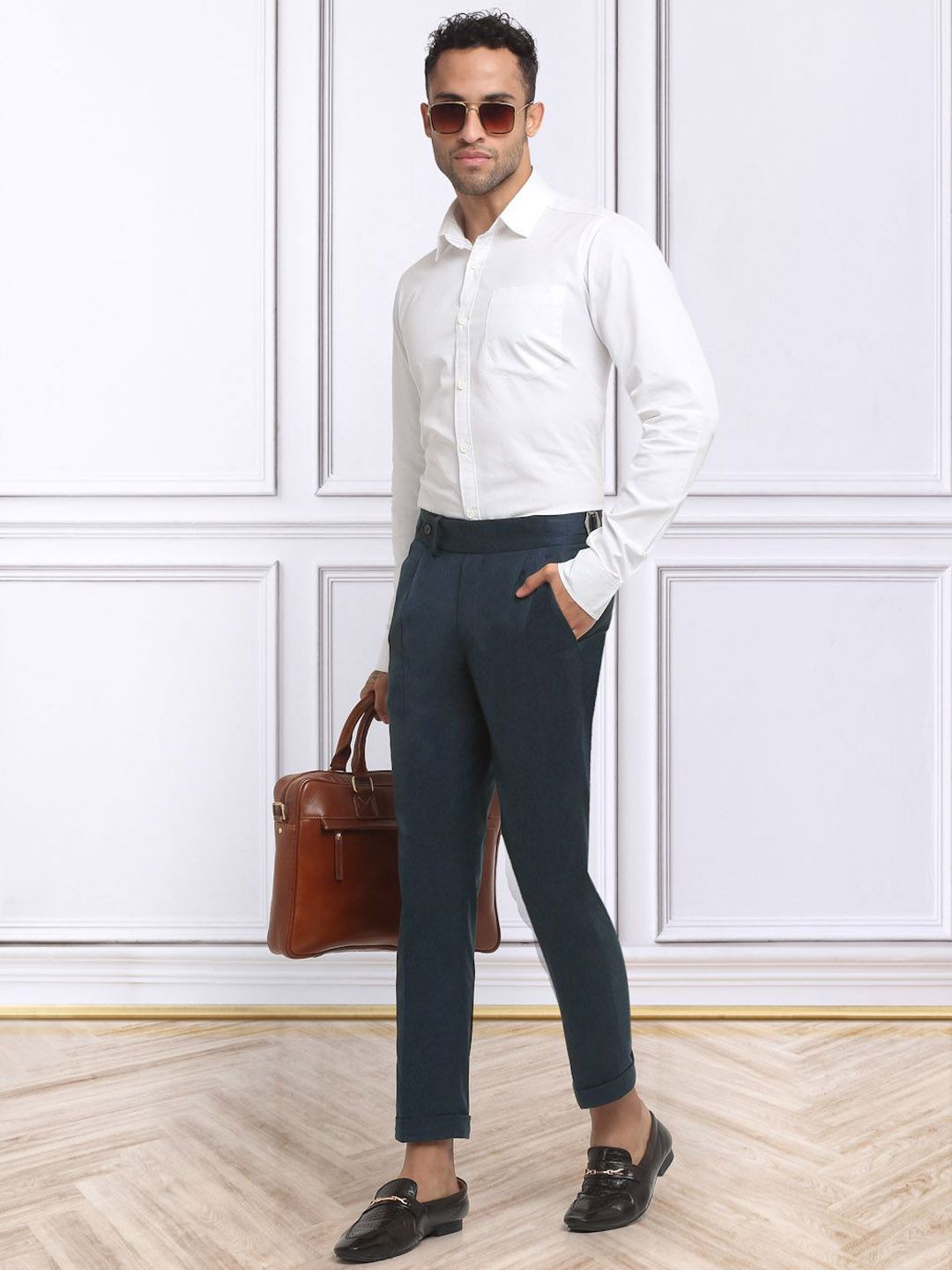 KLOTTHE Men Italian Gurkha Pants