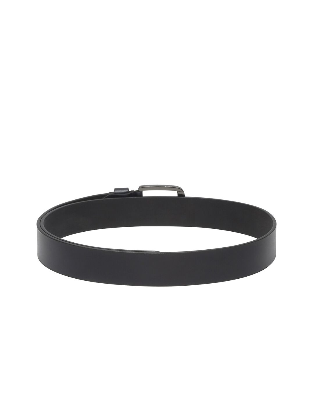 Teakwood Leathers Men Textured Leather Belt