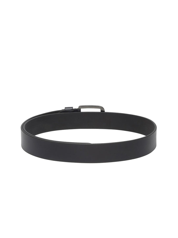 Teakwood Leathers Men Textured Leather Belt