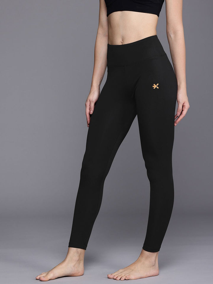 HRX by Hrithik Roshan Rapid-Dry Yoga Seamless Tights