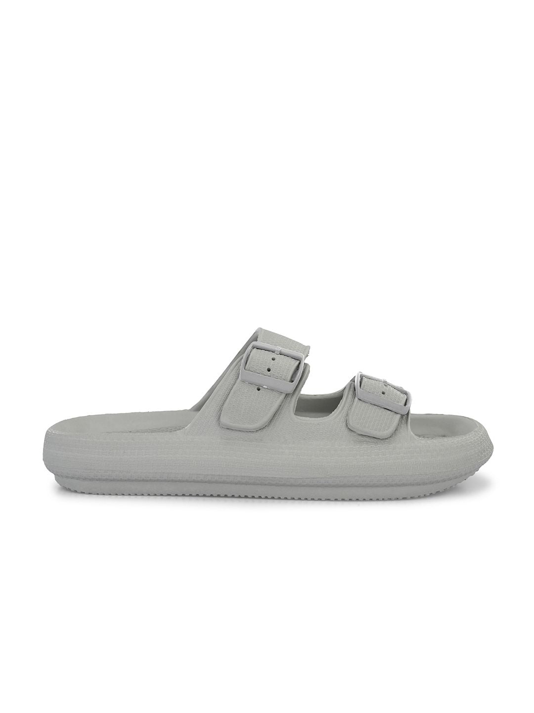 HRX by Hrithik Roshan Men Textured Sliders With Buckle Details