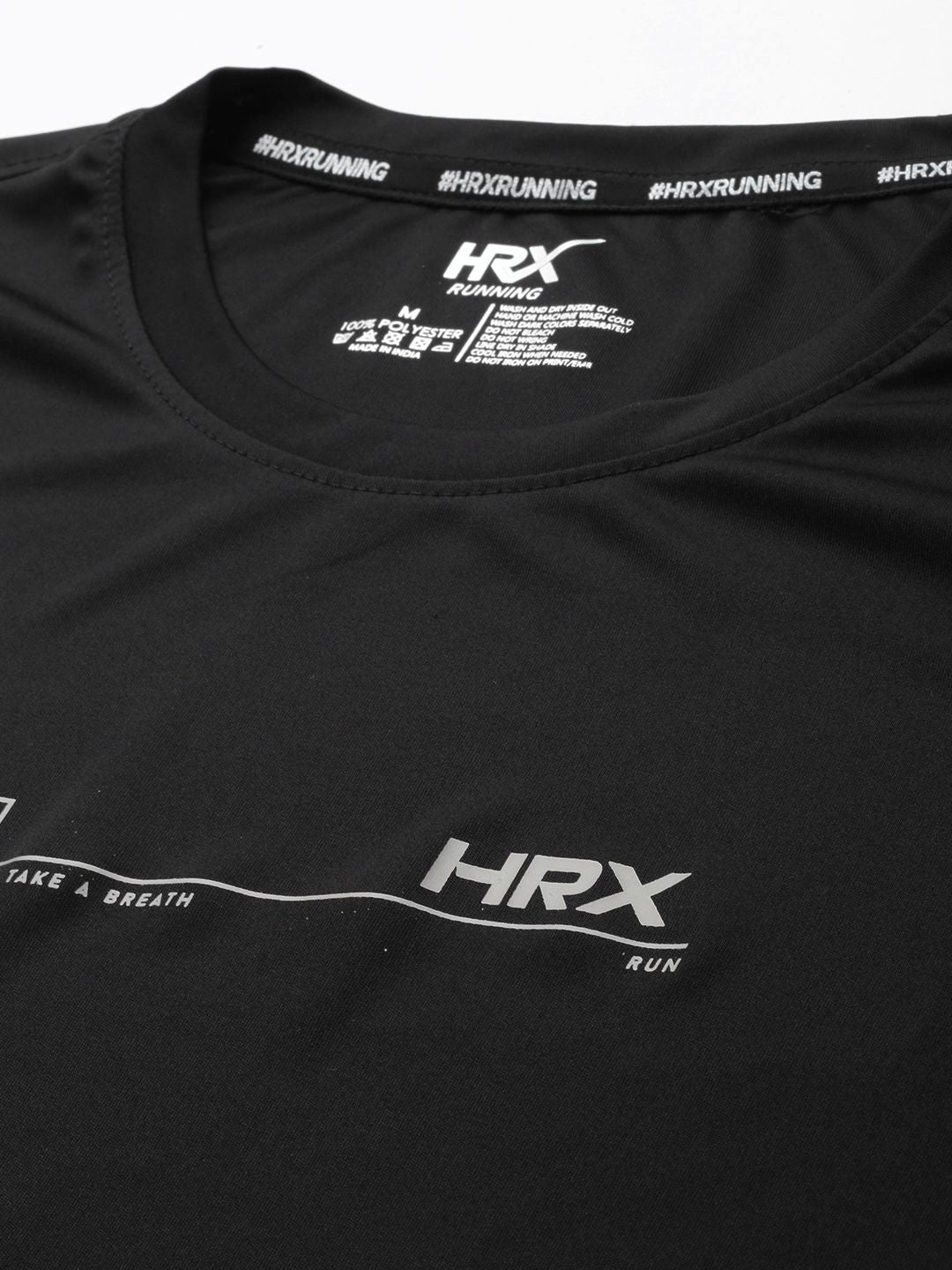 HRX by Hrithik Roshan AIRFLOW Rapid Dry & Antimicrobial Finish Running T-shirt
