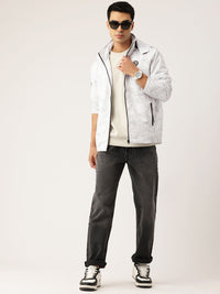 Monte Carlo Men Floral Print Hooded Tailored Jacket