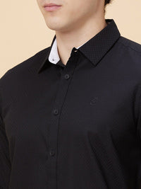 Being Human Slim Fit Spread Collar Long Sleeves Casual Shirt