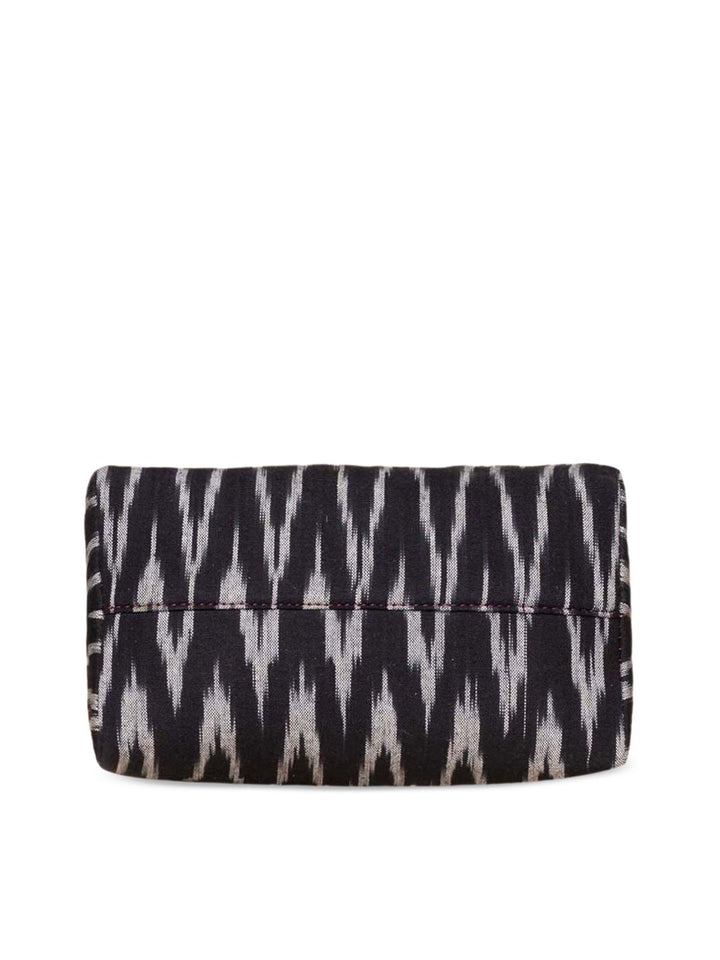 ZOUK Geometric Printed Structured Sling Bag