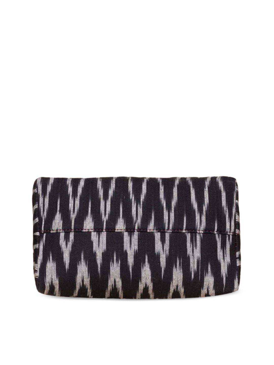 ZOUK Geometric Printed Structured Sling Bag