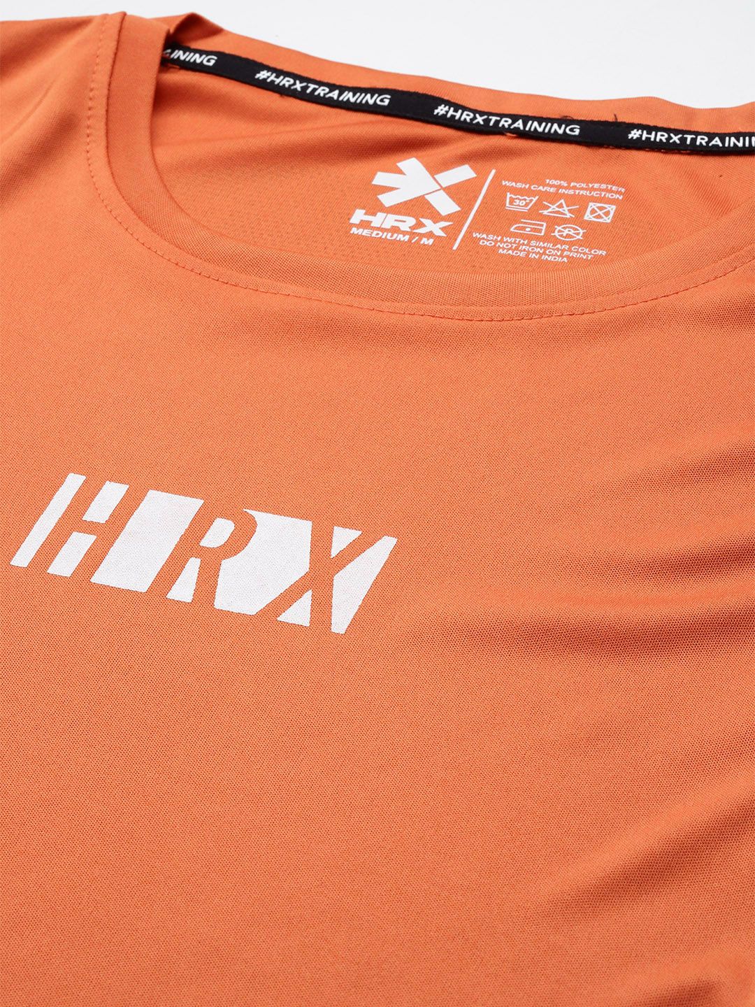 HRX by Hrithik Roshan Men Printed Rapid-Dry Training T-shirt