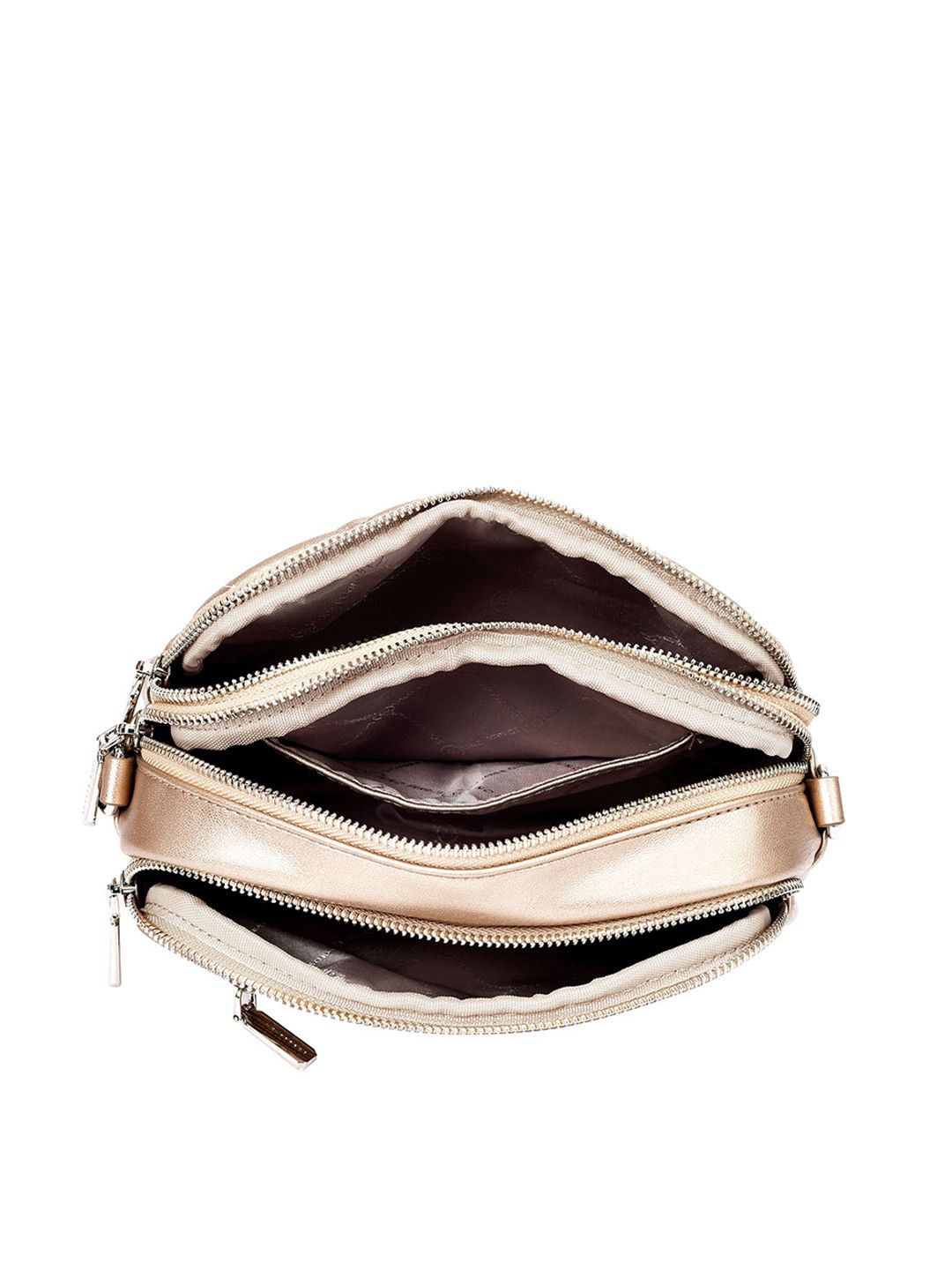 Lino Perros Quilted Structured Sling Bag