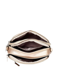 Lino Perros Quilted Structured Sling Bag