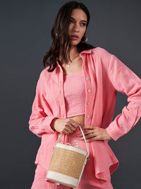 AND Shoulder Straps Pure Cotton Three-Piece