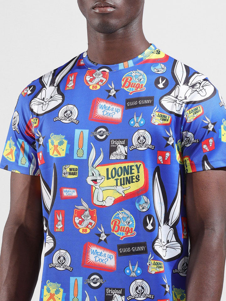 The Indian Garage Co Men Printed Pockets Slim Fit T-shirt