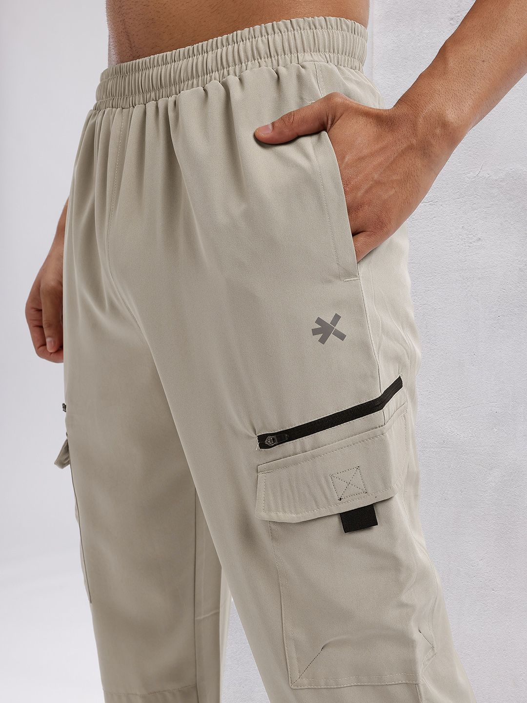 HRX by Hrithik Roshan Men Mid-Rise Rapid-Dry Training Track Pants