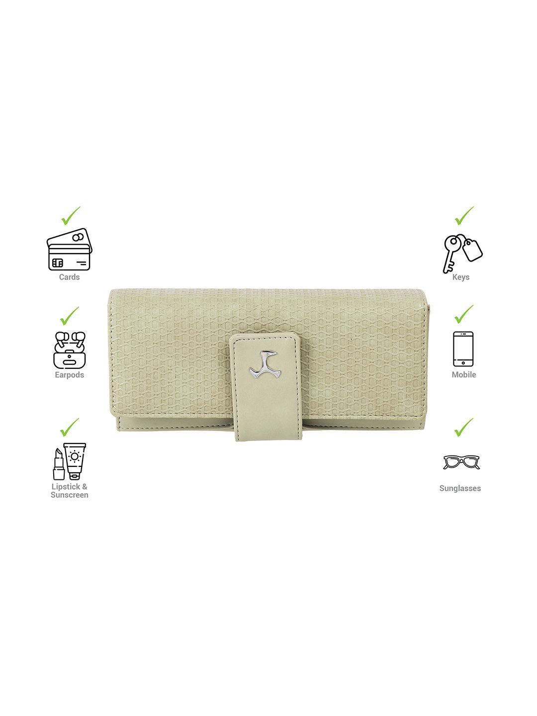 Mochi Women Textured Envelope