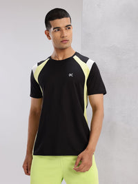 HRX by Hrithik Roshan Rapid-Dry Colourblocked Running T-shirt