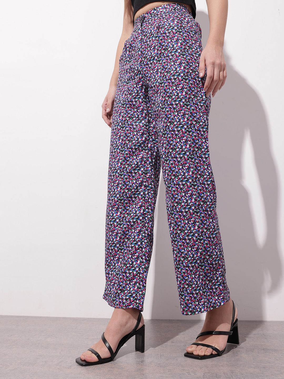 DressBerry Women Dainty to Daring Wide Leg Trousers