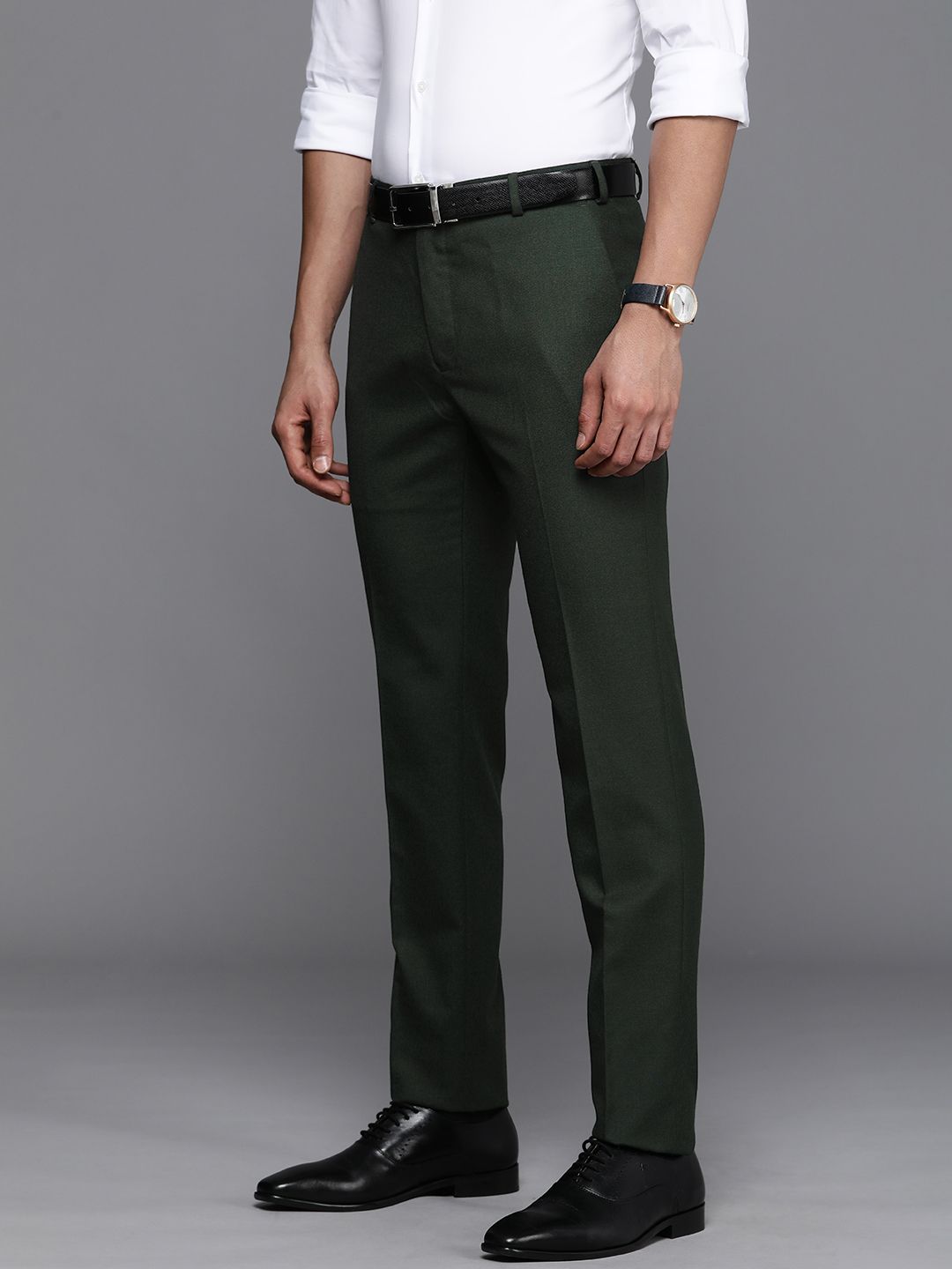 Raymond Men Slim Fit Formal Trousers