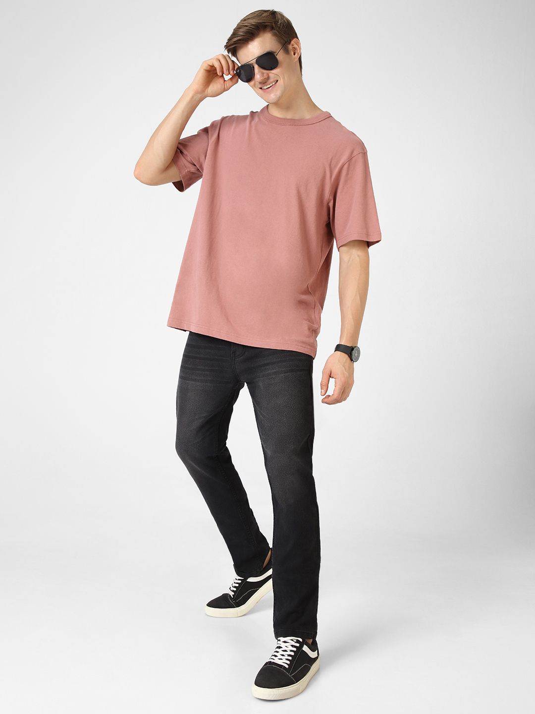 Urbano Fashion Men Slim Fit Light Fade Stretchable Jeans