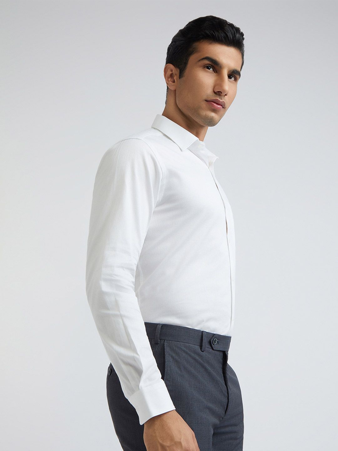 Raymond Pure Cotton Slim Fit Formal Shirt