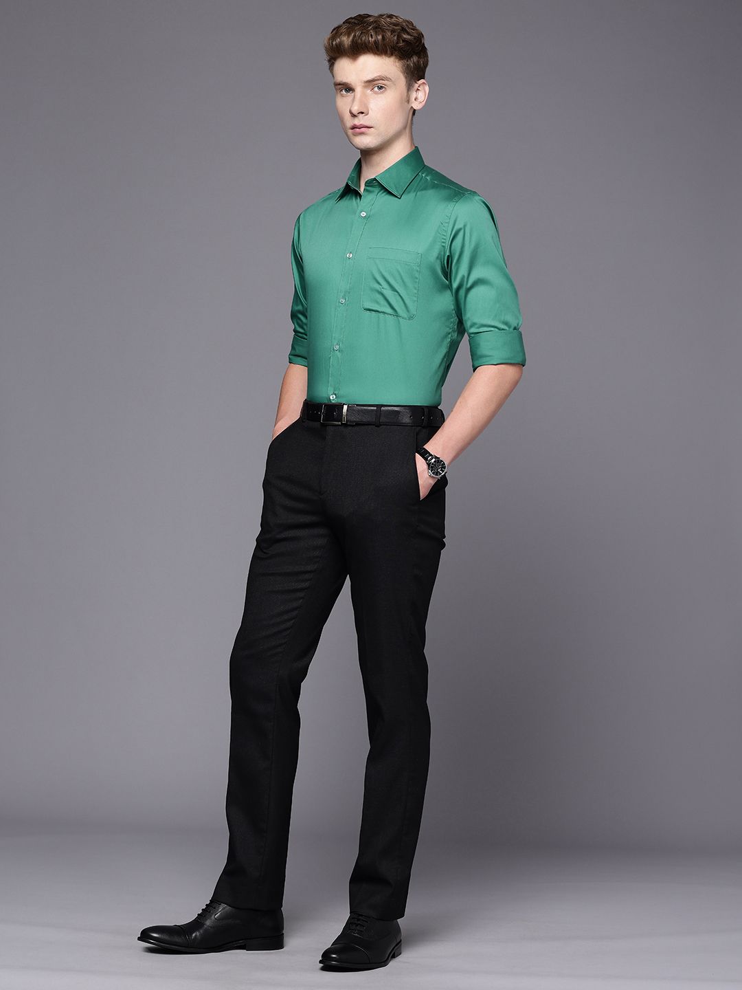 Raymond Slim Fit Pure Cotton Formal Shirt