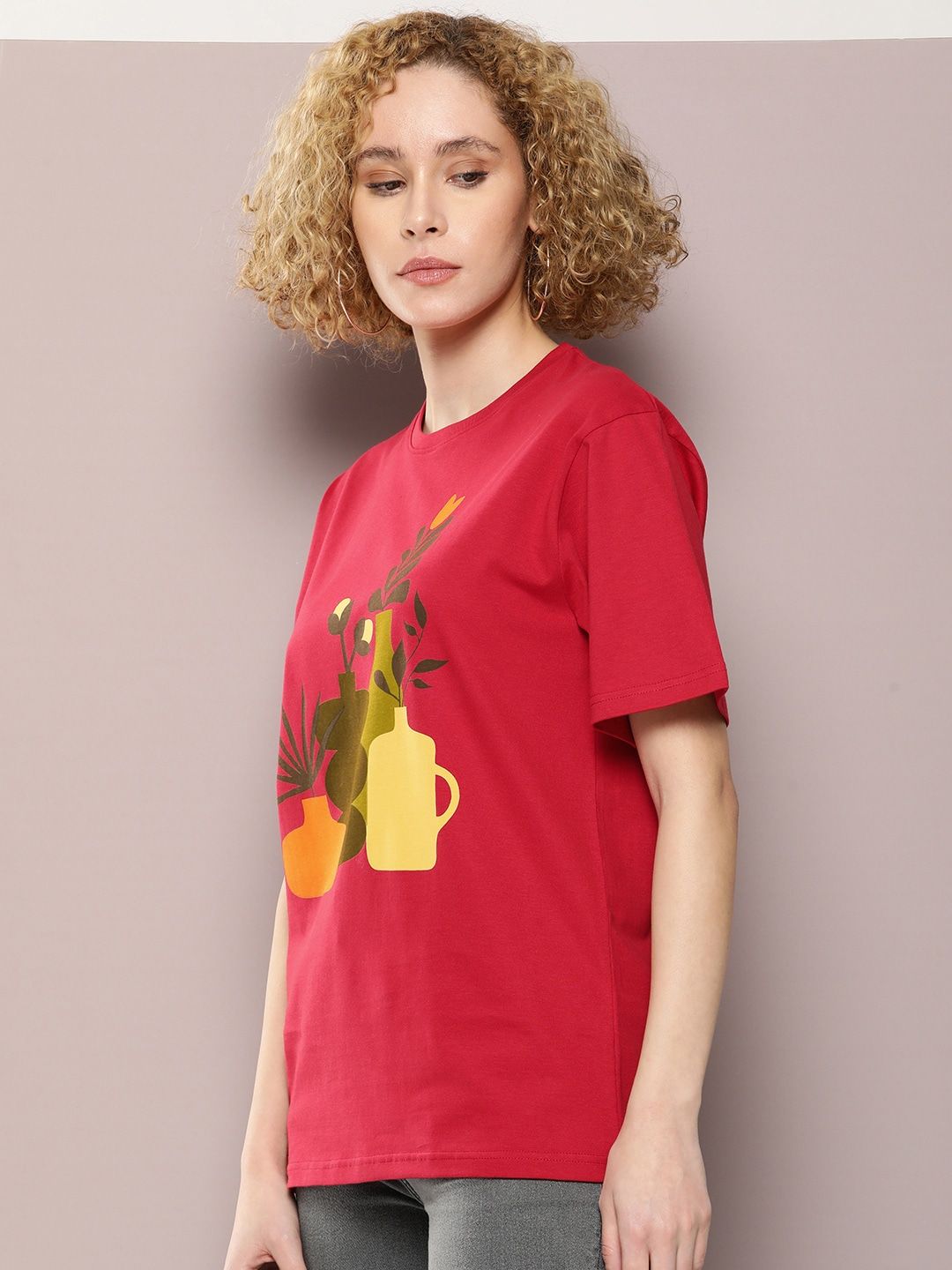DILLINGER Graphic Printed Oversized Pure Cotton T-shirt