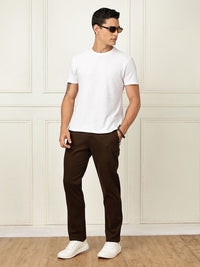 Thomas Scott Men Smart Straight Fit Mid-Rise Chinos seluar