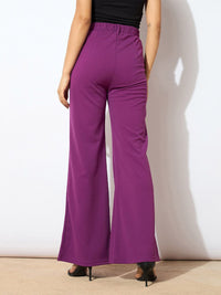 SASSAFRAS worklyf Women High-Rise Bootcut Trousers