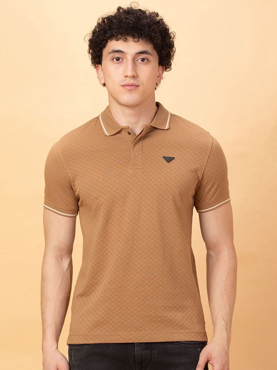 Being Human Men Polo Collar T-shirt