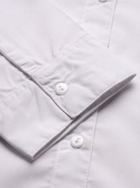 Style Quotient White Smart Spread Collar Formal Shirt