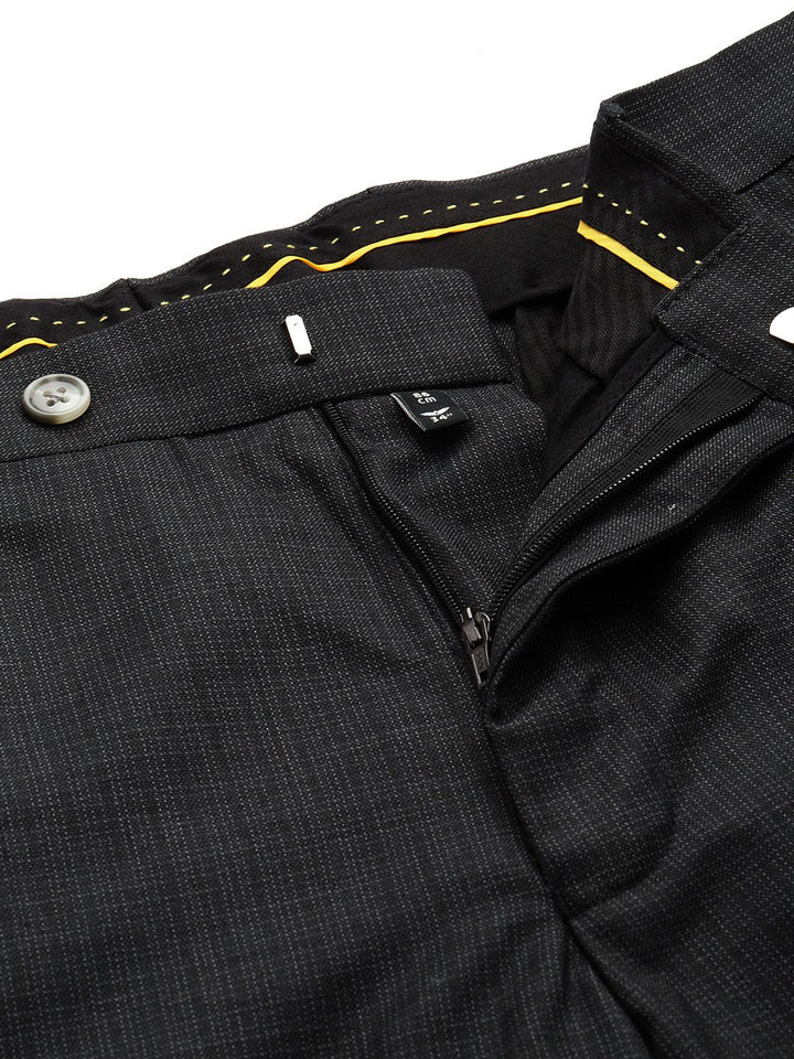 Park Avenue Men Mid-Rise Formal Trousers