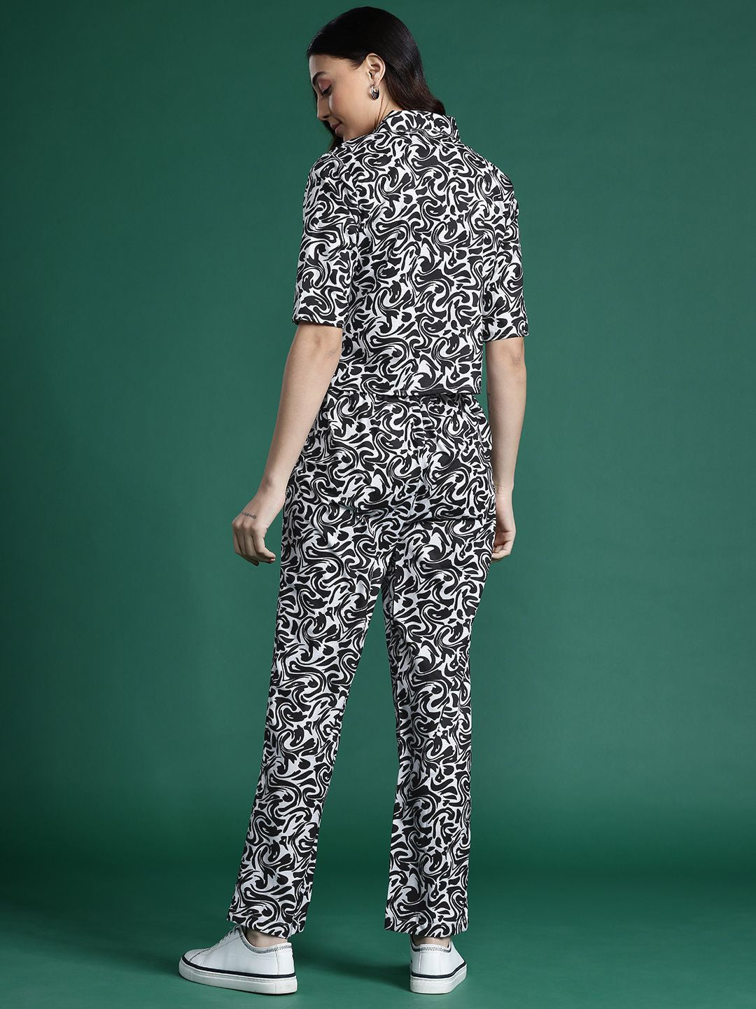 DressBerry Printed Co-Ords with Top