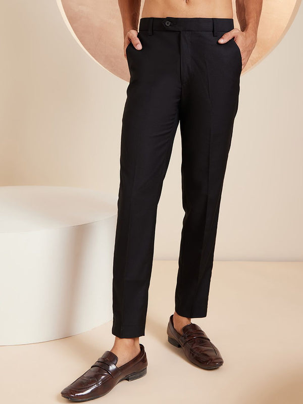 Dennison Men Smart Tapered Fit Easy Wash Formal seluar