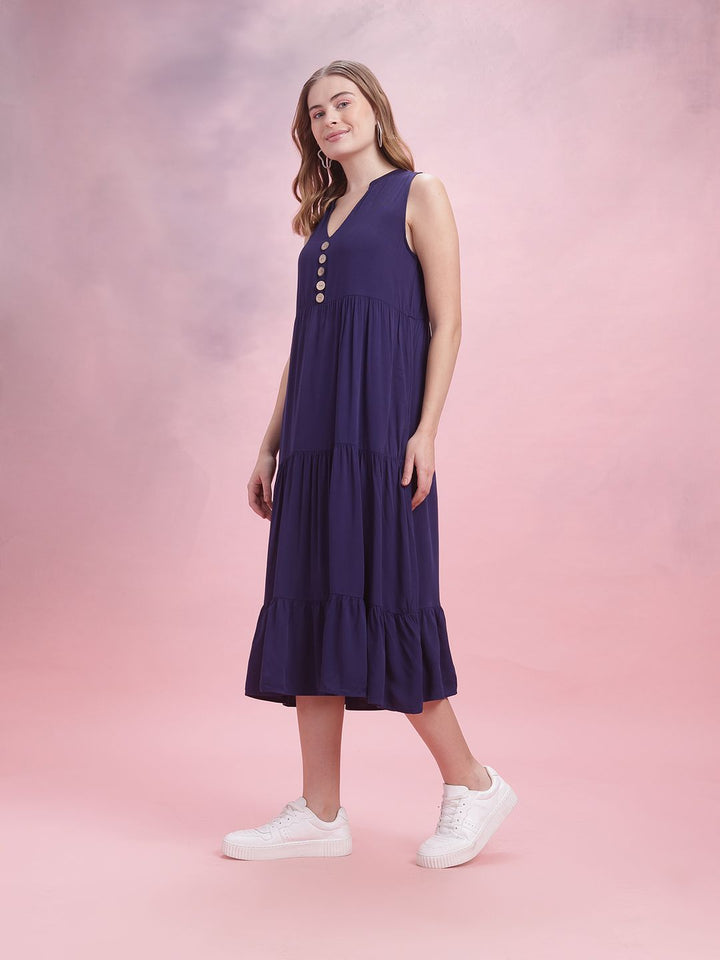 DressBerry Tiered Midi Dress