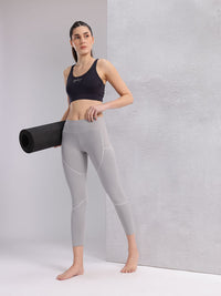 HRX by Hrithik Roshan Lightly Padded Rapid-Dry Styled Back Yoga Bra