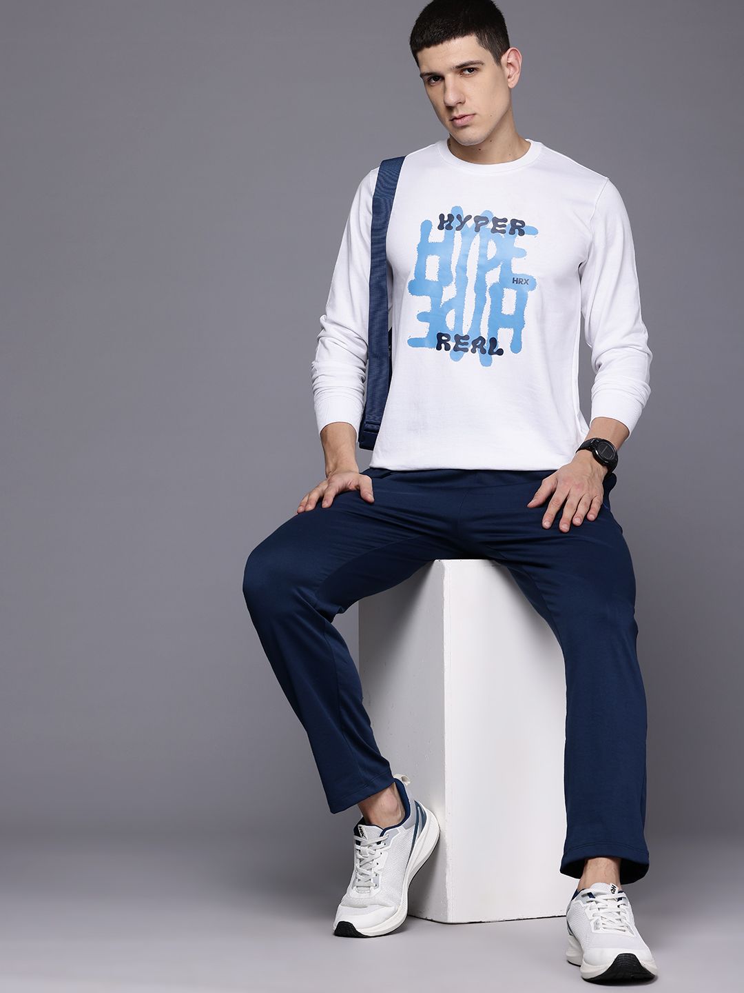HRX by Hrithik Roshan Printed Lifestyle Sweatshirt