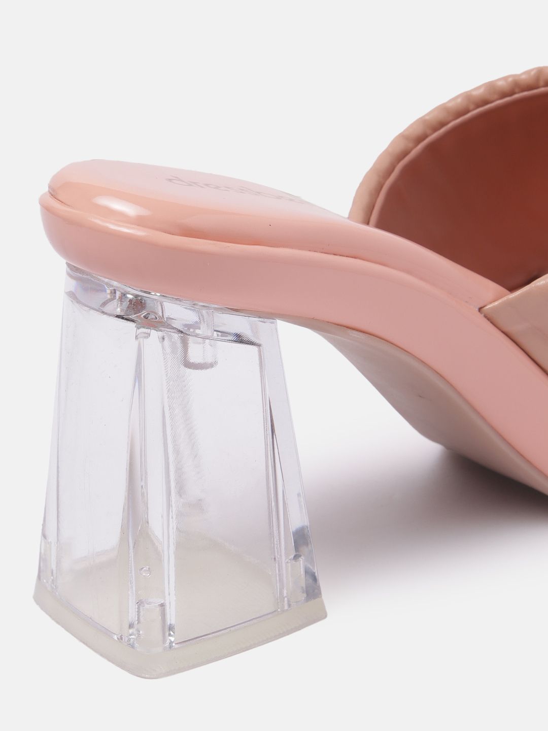 DressBerry Women Textured Straps Block Heels