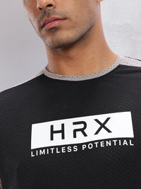 HRX by Hrithik Roshan Printed Rapid-Dry Training T-shirt
