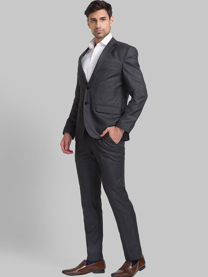 Park Avenue Men Single-Breasted Super Slim-Fit 2-Piece Suit