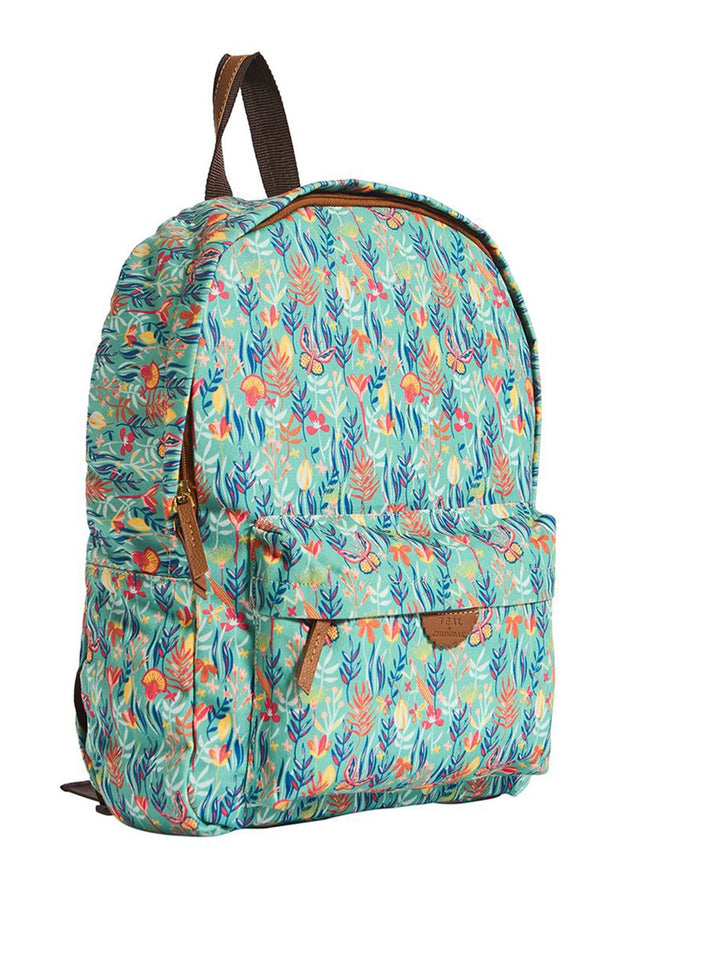 TEAL BY CHUMBAK Women Up to 15 Inch Laptop Graphic Backpack