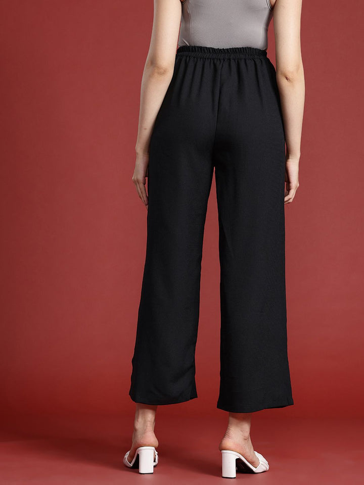all about you Women High-Rise Pleated Trousers