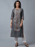 W Straight Cotton Kurta