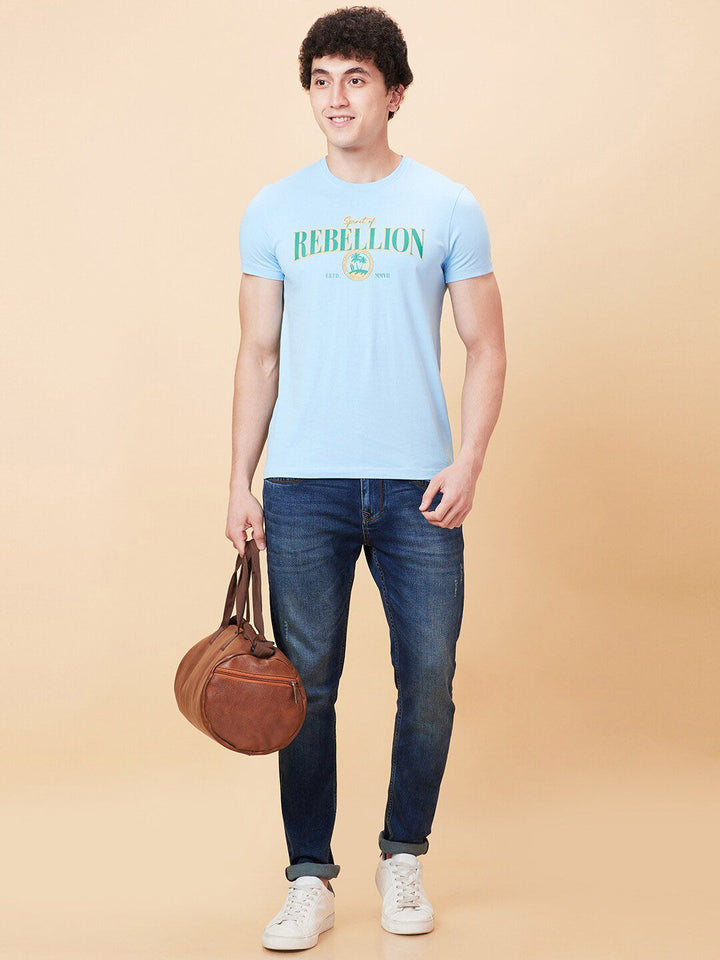 Being Human Men Skinny Fit Mid Rise Low Distress Heavy Fade Jeans