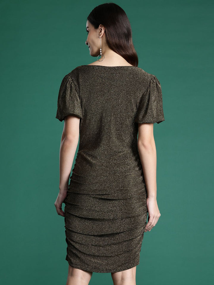 DressBerry Ruched Bodycon Dress